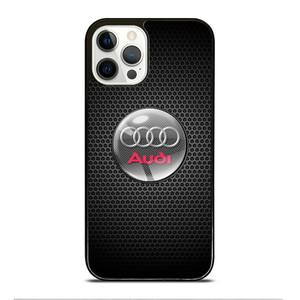 AUDI METAL LOGO iPhone 12 Pro Case Cover