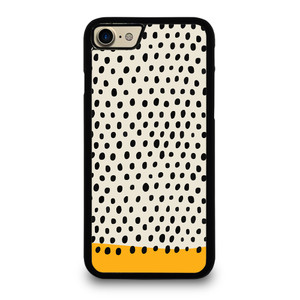MUSTARD POLKADOTS PATTERN iPhone 7 / 8 Case Cover
