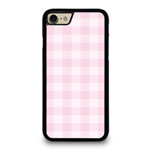 PINK PLAID PATTERN iPhone 7 / 8 Case Cover