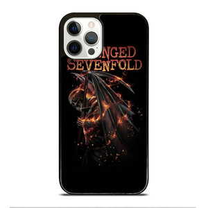 AVENGED SEVENFOLD RACK BAND LOGO iPhone 12 Pro Case Cover