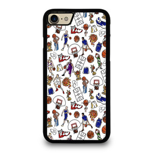PLAYFUL BASKETBALL DOODLE ART iPhone 7 / 8 Case Cover