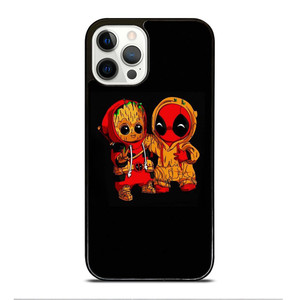 BABY DEADPOOL AND GROOOT iPhone 12 Pro Case Cover