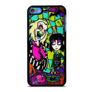 BEETLEJUICE TIM BURTON CARTOON GLASS iPod Touch 7 Case