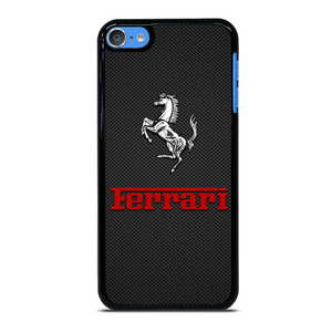 FERRARI HORSE CARBON LOGO iPod Touch 7 Case