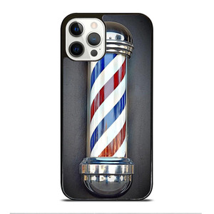BARBER POLE HAIR CUT SYMBOL iPhone 12 Pro Case Cover