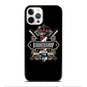 BARBERSHOP POLE HAIR CUT LOGO iPhone 12 Pro Case Cover BARBERSHOP POLE HAIR CUT LOGO iPhone 12 Pro Case Cover
