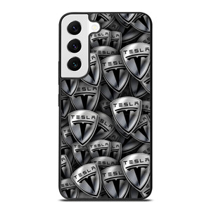 TESLA METAL LOGO COLLAGE Samsung Galaxy S21 Plus Case Cover