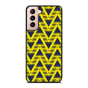 ARSENAL YELLOW RETRO PATTERN Samsung Galaxy S21 Case Cover