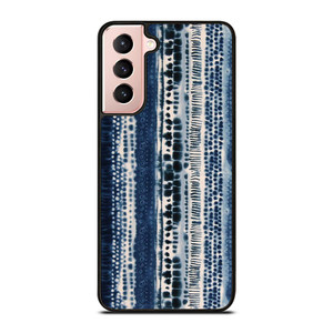 BLUE STRETCHED CHIFFON FABRIC Samsung Galaxy S21 Case Cover