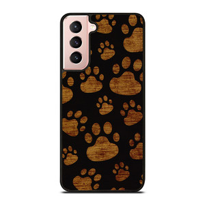 CAT FOOTPRINTS PATTERN Samsung Galaxy S21 Case Cover