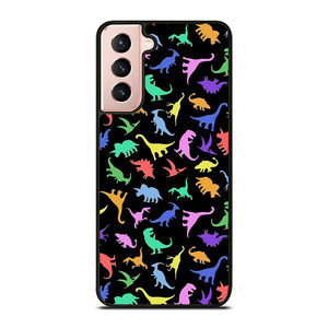 DINOSAUR COLORFUL PATTERN Samsung Galaxy S21 Case Cover DINOSAUR COLORFUL PATTERN Samsung Galaxy S21 Case Cover