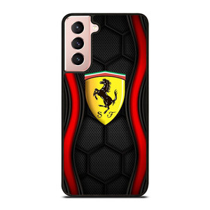 FERRARI CAR LOGO Samsung Galaxy S21 Case Cover FERRARI CAR LOGO Samsung Galaxy S21 Case Cover