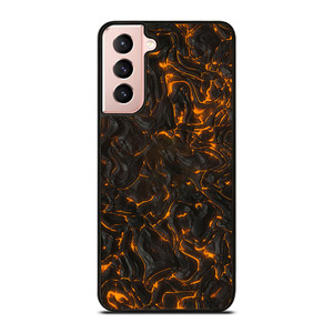 FIRE AND LAVA TEXTURES Samsung Galaxy S21 Case Cover FIRE AND LAVA TEXTURES Samsung Galaxy S21 Case Cover
