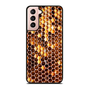 NATURAL HONEYCOMB PATTERN Samsung Galaxy S21 Case Cover