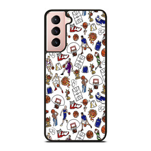 PLAYFUL BASKETBALL DOODLE ART Samsung Galaxy S21 Case Cover PLAYFUL BASKETBALL DOODLE ART Samsung Galaxy S21 Case Cover