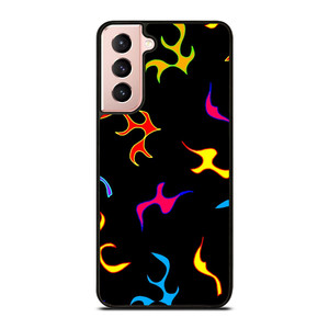PLAYFUL FIRE PATTERN Samsung Galaxy S21 Case Cover