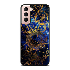 TIME LORD WRITING GOLD BLUE Samsung Galaxy S21 Case Cover TIME LORD WRITING GOLD BLUE Samsung Galaxy S21 Case Cover