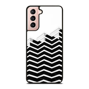 ZIG ZAG HALF PATTERN Samsung Galaxy S21 Case Cover ZIG ZAG HALF PATTERN Samsung Galaxy S21 Case Cover