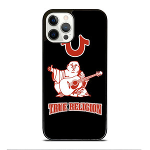 BIG BUDDHA TRUE RELIGION LOGO iPhone 12 Pro Case Cover