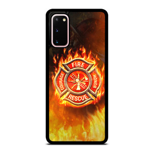 FIREFIGHTER FIREMAN FIRE LOGO Samsung Galaxy S20 Case Cover