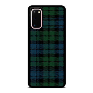 GREEN BLUE TARTAN PATTERN Samsung Galaxy S20 Case Cover GREEN BLUE TARTAN PATTERN Samsung Galaxy S20 Case Cover