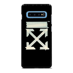 OFF WHITE TAPE LOGO Samsung Galaxy S10 Plus Case Cover