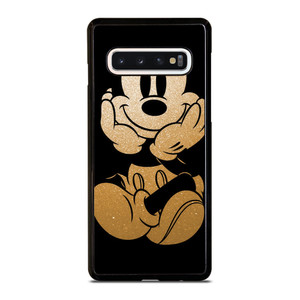 DISNEY MICKEY MOUSE GOLD Samsung Galaxy S10 Case Cover DISNEY MICKEY MOUSE GOLD Samsung Galaxy S10 Case Cover