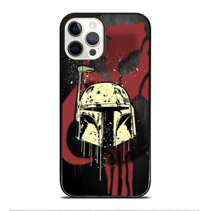 BOBA FETT HELMET STAR WARS ART iPhone 12 Pro Case Cover BOBA FETT HELMET STAR WARS ART iPhone 12 Pro Case Cover