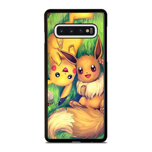 POKEMON EEVEE AND PIKACHU Samsung Galaxy S10 Case Cover