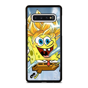 SPONGEBOB DRAGON BALL SAIYAN Samsung Galaxy S10 Case Cover SPONGEBOB DRAGON BALL SAIYAN Samsung Galaxy S10 Case Cover