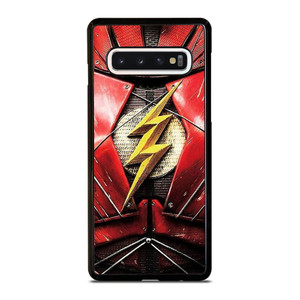 THE FLASH SUIT ARMOR LOGO Samsung Galaxy S10 Case Cover THE FLASH SUIT ARMOR LOGO Samsung Galaxy S10 Case Cover