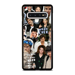 VAMPIRE DIARIES IAN SOMERHALDER COLLAGE Samsung Galaxy S10 Case Cover VAMPIRE DIARIES IAN SOMERHALDER COLLAGE Samsung Galaxy S10 Case Cover