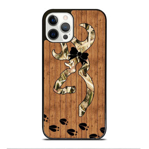 BROWNING WOODEN LOGO iPhone 12 Pro Case Cover BROWNING WOODEN LOGO iPhone 12 Pro Case Cover