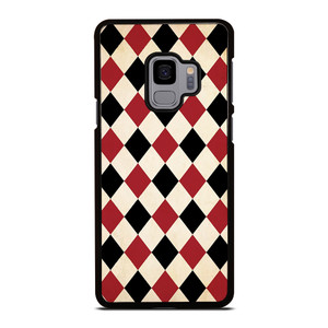 DIAMOND RED BACK PATTERN Samsung Galaxy S9 Case Cover DIAMOND RED BACK PATTERN Samsung Galaxy S9 Case Cover