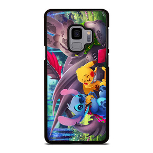 TOOTHLESS STITCH PIKACHU Samsung Galaxy S9 Case Cover TOOTHLESS STITCH PIKACHU Samsung Galaxy S9 Case Cover