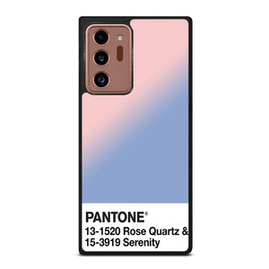 COLOR PANTONE ROSE QUARTZ AND SERENITY Samsung Galaxy Note 20 Ultra Case Cover COLOR PANTONE ROSE QUARTZ AND SERENITY Samsung Galaxy Note 20 Ultra Case Cover
