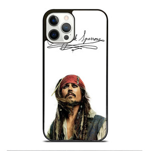 CAPTAIN JACK SPARROW PIRATES OF THE CARIBBEAN iPhone 12 Pro Case Cover