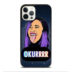 CARDI B FACE CARTOON iPhone 12 Pro Case Cover