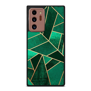 EMERALD AND COPPER GEOMETRIC PATTERN Samsung Galaxy Note 20 Ultra Case Cover
