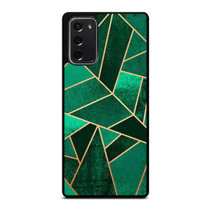 EMERALD AND COPPER GEOMETRIC PATTERN Samsung Galaxy Note 20 Case Cover EMERALD AND COPPER GEOMETRIC PATTERN Samsung Galaxy Note 20 Case Cover