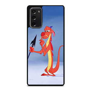 MUSHU DRAGON MULAN DISNEY CARTOON Samsung Galaxy Note 20 Case Cover MUSHU DRAGON MULAN DISNEY CARTOON Samsung Galaxy Note 20 Case Cover