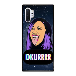 CARDI B FACE CARTOON Samsung Galaxy Note 10 Plus Case Cover CARDI B FACE CARTOON Samsung Galaxy Note 10 Plus Case Cover