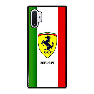 FERRARI ITALI FLAG LOGO Samsung Galaxy Note 10 Plus Case Cover FERRARI ITALI FLAG LOGO Samsung Galaxy Note 10 Plus Case Cover