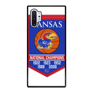 KANSAS JAYHAWKS UNIVERSITY BASKETBALL Samsung Galaxy Note 10 Plus Case Cover