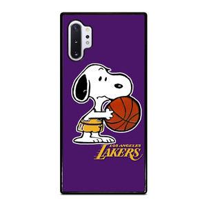 LA LAKERS BASKETBALL SNOOPY Samsung Galaxy Note 10 Plus Case Cover
