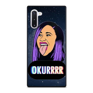CARDI B FACE CARTOON Samsung Galaxy Note 10 Case Cover
