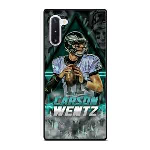 CARSON WENTZ PHILADELPHIA EAGLES NFL Samsung Galaxy Note 10 Case Cover CARSON WENTZ PHILADELPHIA EAGLES NFL Samsung Galaxy Note 10 Case Cover
