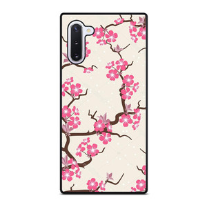CHERRY BLOSSOM FLOWERS PATTERN Samsung Galaxy Note 10 Case Cover