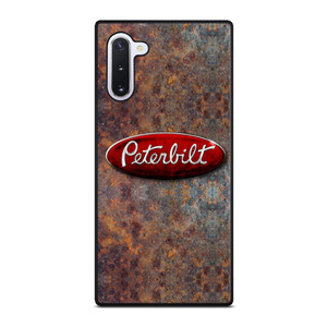 PETERBILT TRUCK RUSTY METAL LOGO Samsung Galaxy Note 10 Case Cover PETERBILT TRUCK RUSTY METAL LOGO Samsung Galaxy Note 10 Case Cover