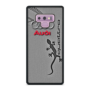AUDI GECKO QUATTRO LOGO Samsung Galaxy Note 9 Case Cover AUDI GECKO QUATTRO LOGO Samsung Galaxy Note 9 Case Cover